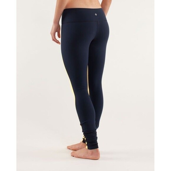 Lululemon Wunder Under Pant *Colour Blocked size 4 - Picture 2 of 10